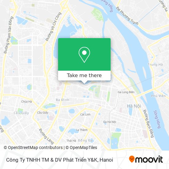 Công Ty TNHH TM & DV Phát Triển Y&K map