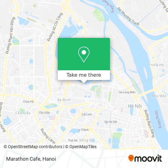 Marathon Cafe map