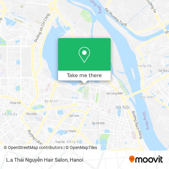 L.a Thái Nguyễn Hair Salon map