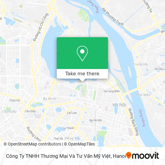Công Ty TNHH Thương Mại Và Tư Vấn Mỹ Việt map