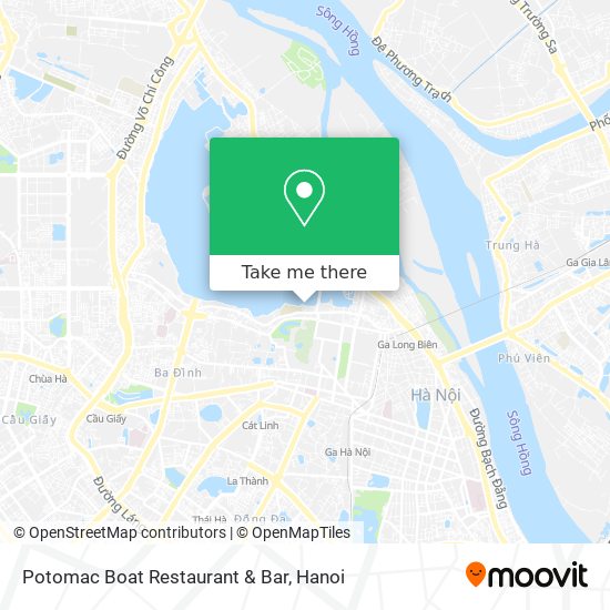 Potomac Boat Restaurant & Bar map