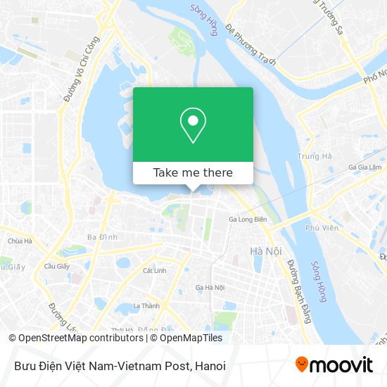 Bưu Điện Việt Nam-Vietnam Post map