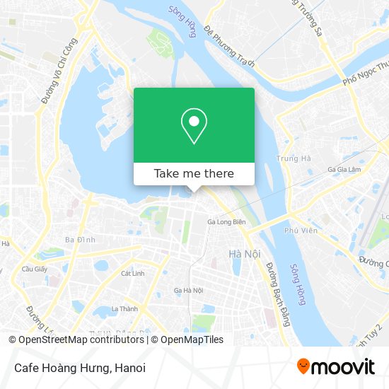 Cafe Hoàng Hưng map