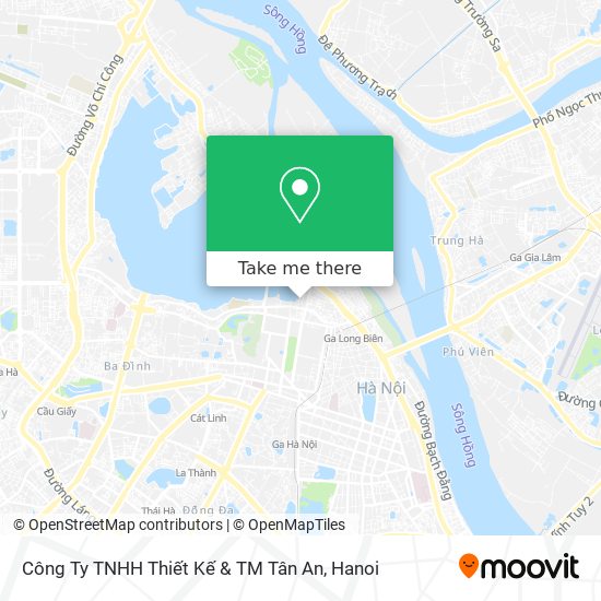 Công Ty TNHH Thiết Kế & TM Tân An map