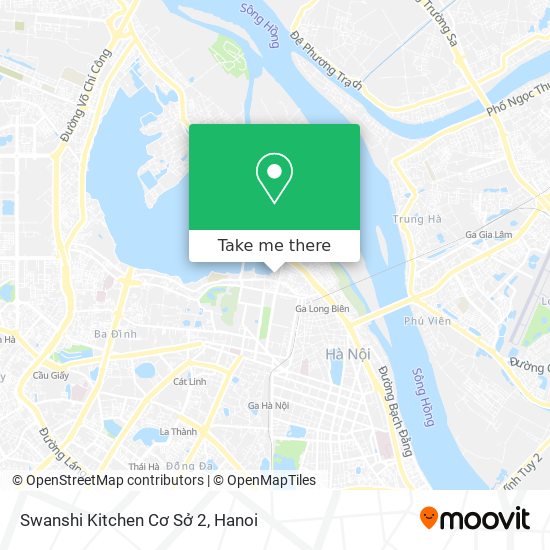 Swanshi Kitchen Cơ Sở 2 map
