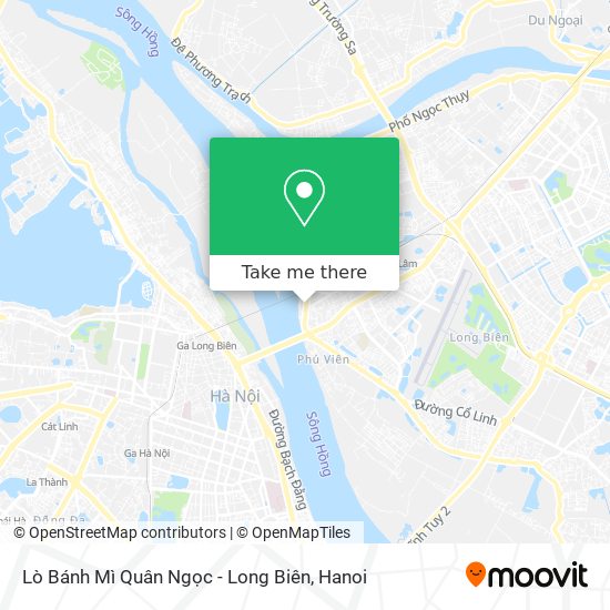 Lò Bánh Mì Quân Ngọc - Long Biên map