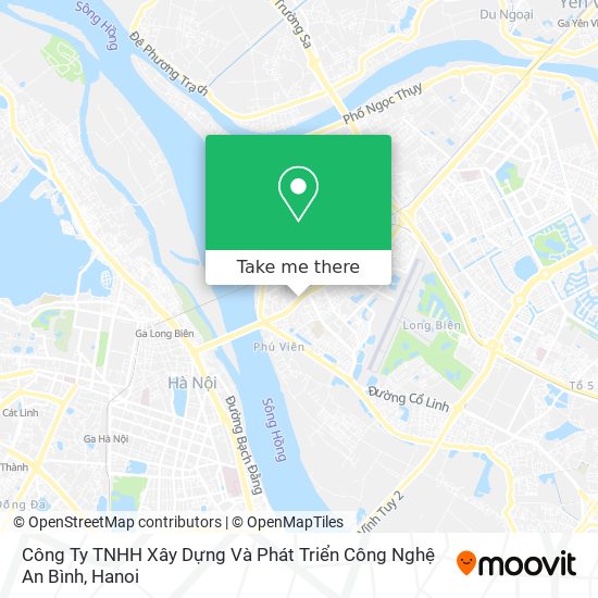 Công Ty TNHH Xây Dựng Và Phát Triển Công Nghệ An Bình map