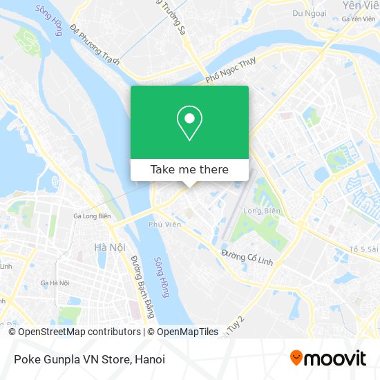 Poke Gunpla VN Store map