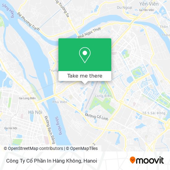 Công Ty Cổ Phần In Hàng Không map