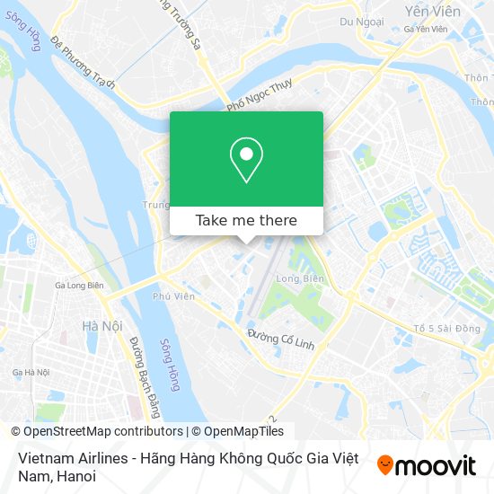 Vietnam Airlines - Hãng Hàng Không Quốc Gia Việt Nam map