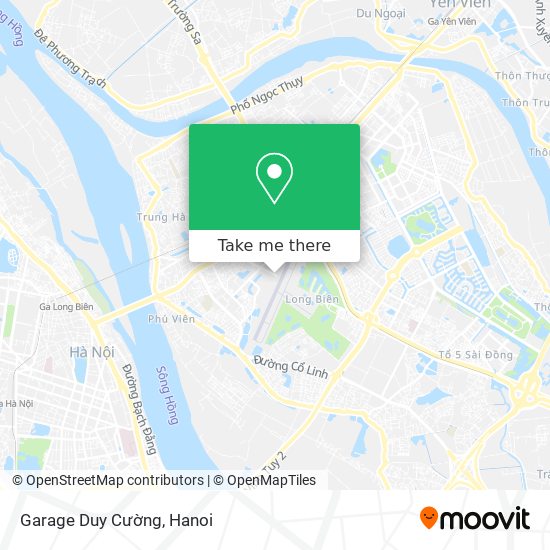 Garage Duy Cường map