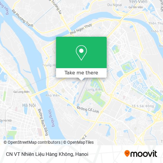 CN VT Nhiên Liệu Hàng Không map