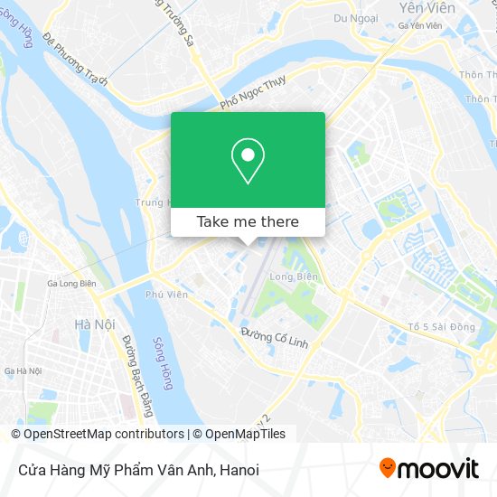 Cửa Hàng Mỹ Phẩm Vân Anh map