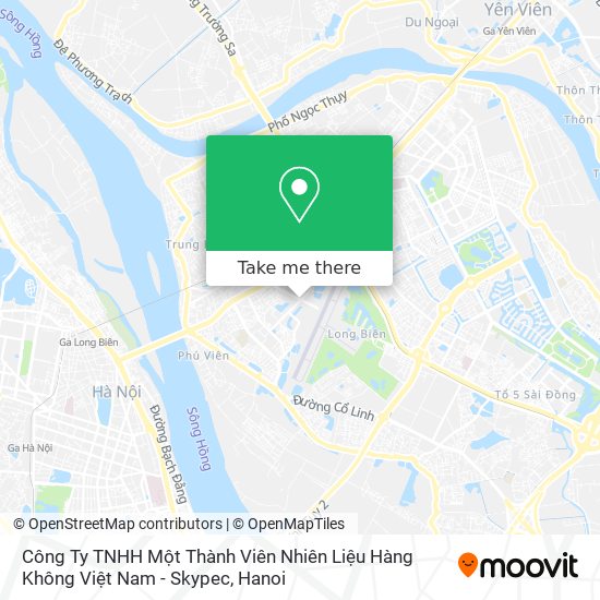 Công Ty TNHH Một Thành Viên Nhiên Liệu Hàng Không Việt Nam - Skypec map