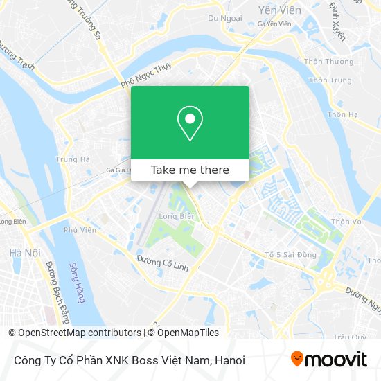 Công Ty Cổ Phần XNK Boss Việt Nam map