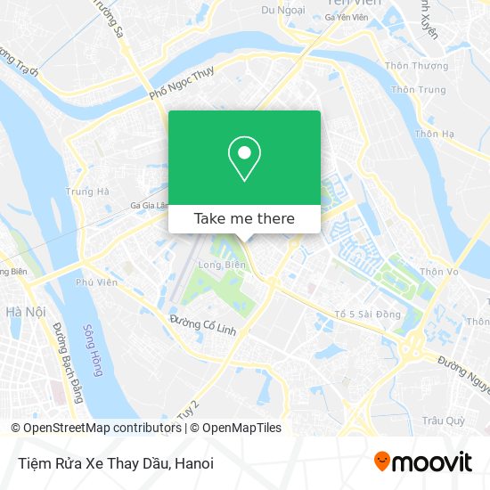 Tiệm Rửa Xe Thay Dầu map