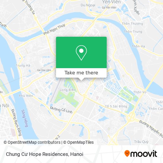 Chung Cư Hope Residences map