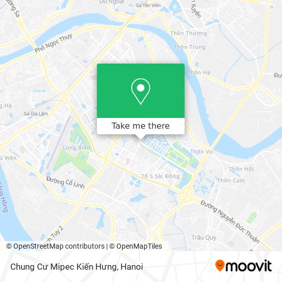 Chung Cư Mipec Kiến Hưng map