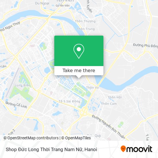 Shop Đức Long Thời Trang Nam Nữ map