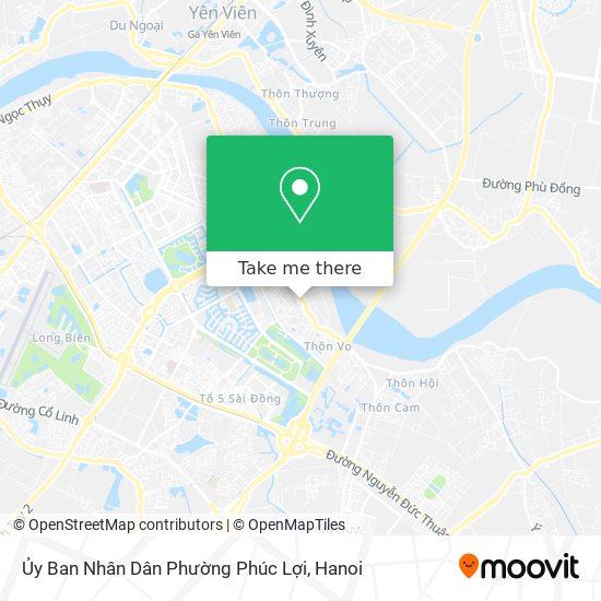 Ủy Ban Nhân Dân Phường Phúc Lợi map