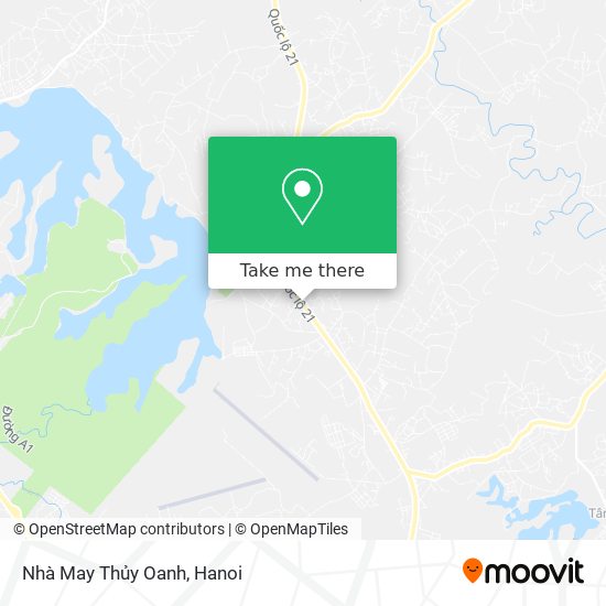 Nhà May Thủy Oanh map