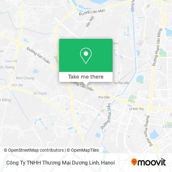 Công Ty TNHH Thương Mại Dương Linh map