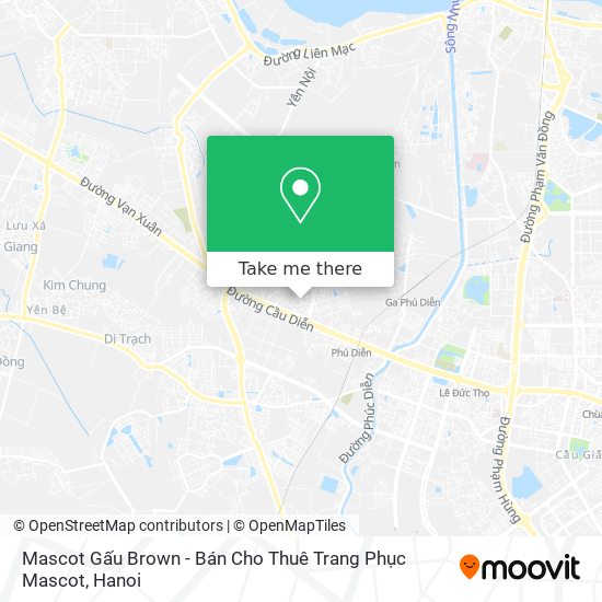 Mascot Gấu Brown - Bán Cho Thuê Trang Phục Mascot map