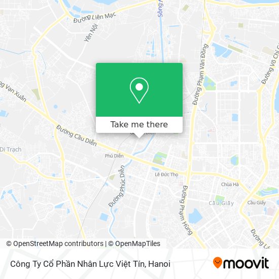 Công Ty Cổ Phần Nhân Lực Việt Tín map