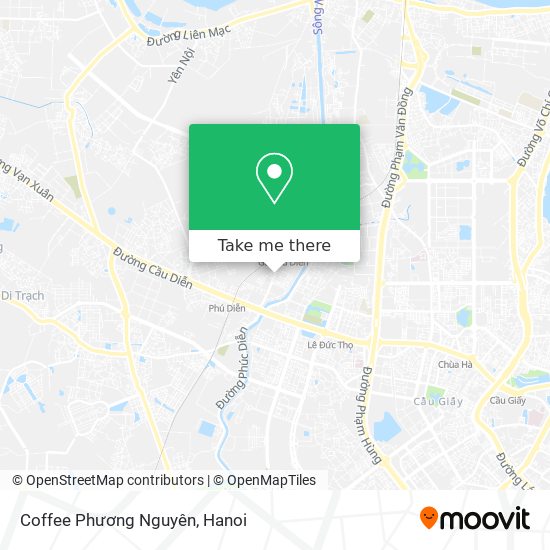 Coffee Phương Nguyên map