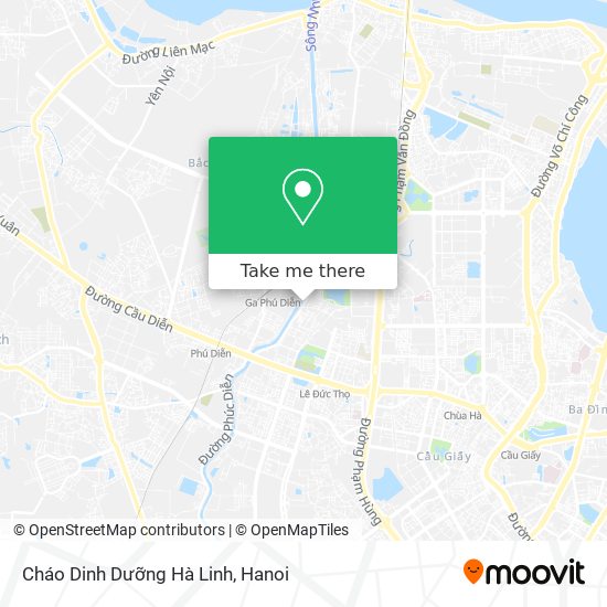 Cháo Dinh Dưỡng Hà Linh map