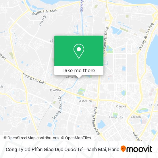 Công Ty Cổ Phần Giáo Dục Quốc Tế Thanh Mai map