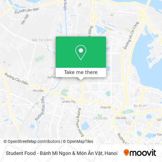Student Food - Bánh Mì Ngon & Món Ăn Vặt map