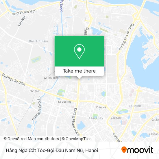 Hằng Nga Cắt Tóc-Gội Đầu Nam Nữ map