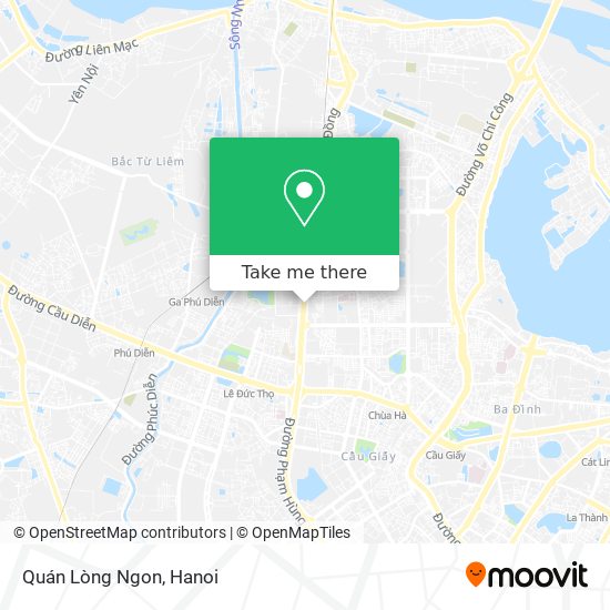 Quán Lòng Ngon map