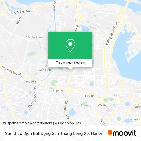 Sàn Giao Dịch Bất Động Sản Thăng Long 26 map