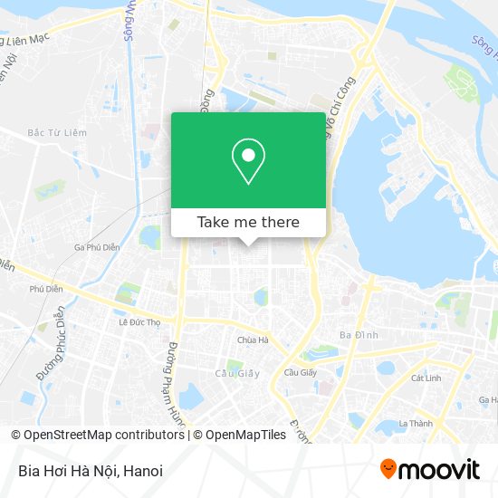 Bia Hơi Hà Nội map