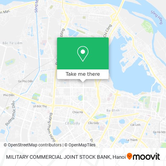 MILITARY COMMERCIAL JOINT STOCK BANK map