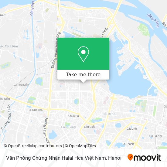 Văn Phòng Chứng Nhận Halal Hca Việt Nam map