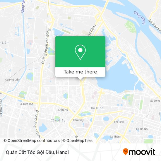 Quán Cắt Tóc Gội Đầu map