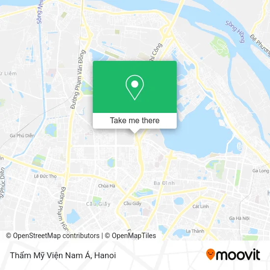 Thẩm Mỹ Viện Nam Á map