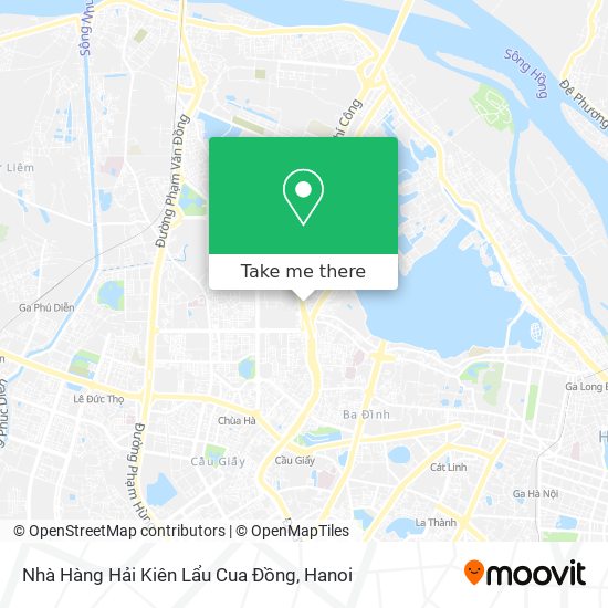 Nhà Hàng Hải Kiên Lẩu Cua Đồng map