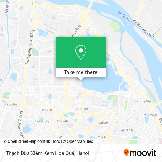 Thạch Dừa Xiêm Kem Hoa Quả map