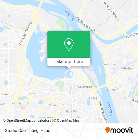 Studio Cao Thắng map