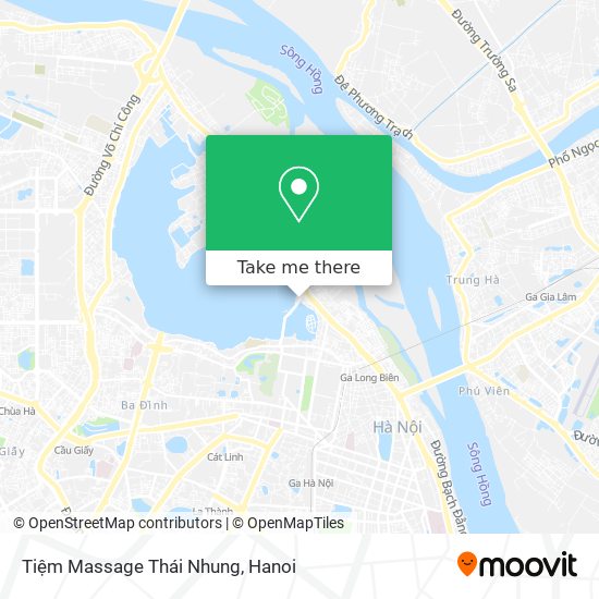 Tiệm Massage Thái Nhung map