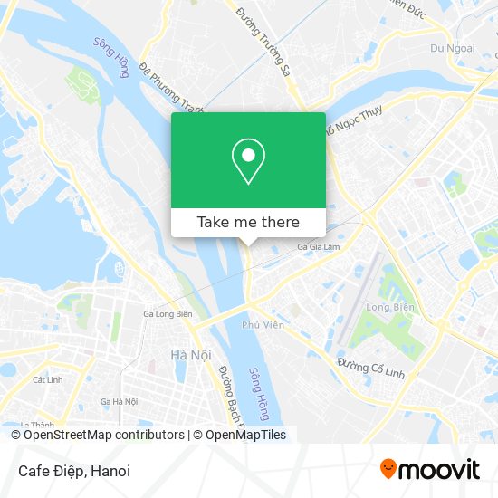 Cafe Điệp map