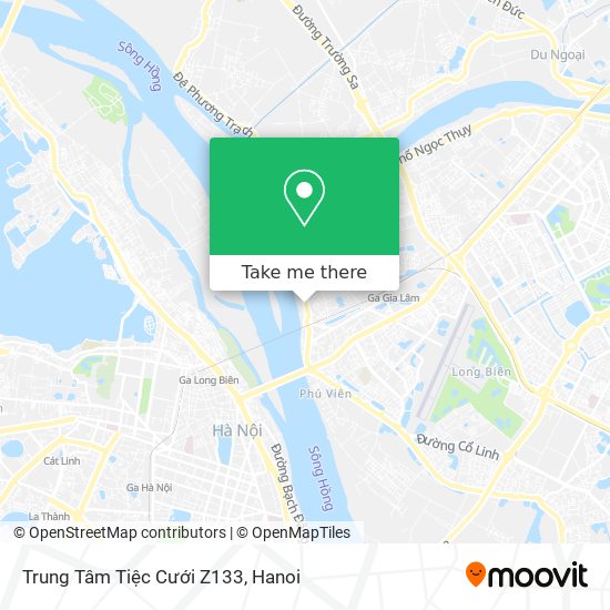 Trung Tâm Tiệc Cưới Z133 map