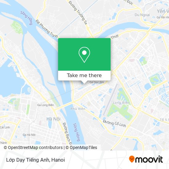 Lớp Dạy Tiếng Anh map