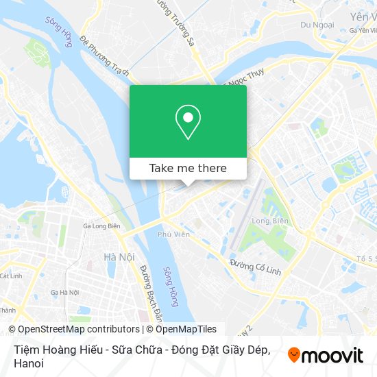 Tiệm Hoàng Hiếu - Sữa Chữa - Đóng Đặt Giầy Dép map