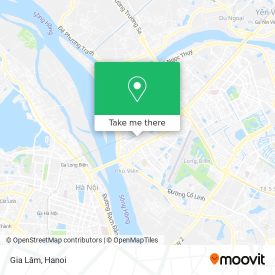 Gia Lâm map