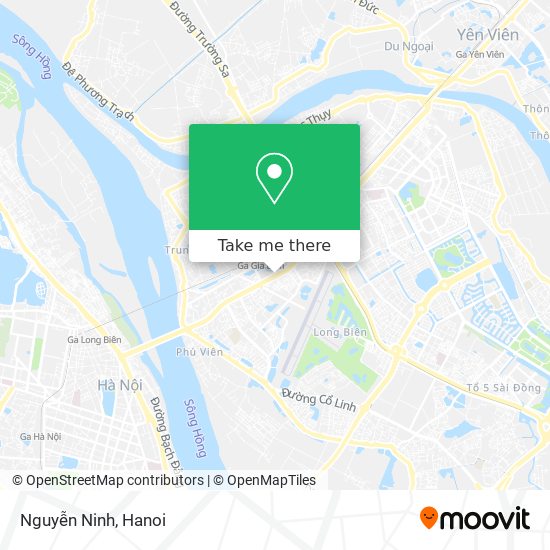 Nguyễn Ninh map